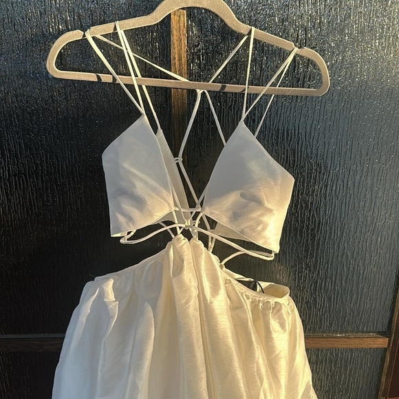 Anthropologie White Maxi Dress - Picture 9 of 14